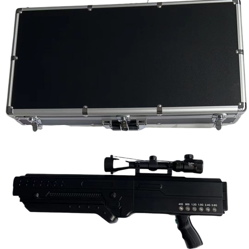  文殊镇手持便携式枪型低空防御反制六通道A型